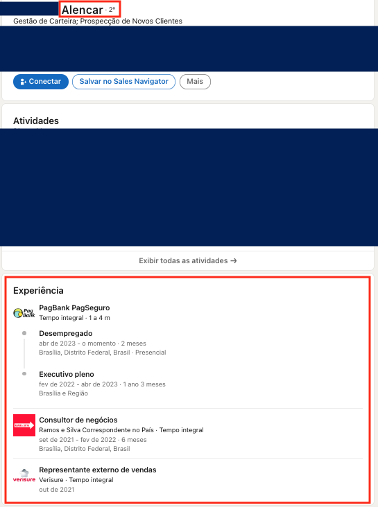 Perfil - LinkedIn