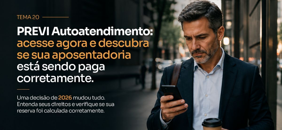 PREVI Autoatendimento: sua aposentadoria está sendo paga corretamente?